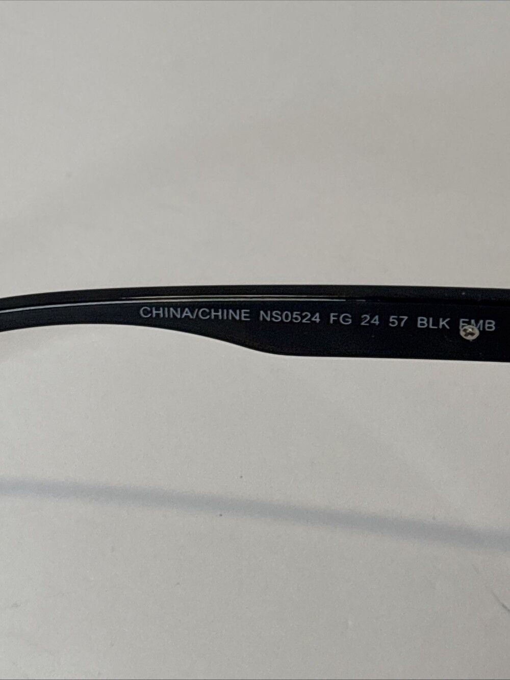Foster Grant Sunglasses FG 24 57 BLK EMB Black Fashion Frames 100% UVA-UVB - Picture 8 of 12